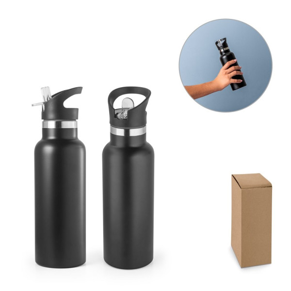 NORTON. Roestvrij stalen fles met PP dop 570 mL