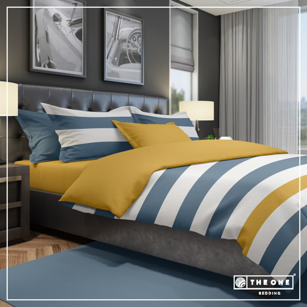 Bed Set Stripe Double beds