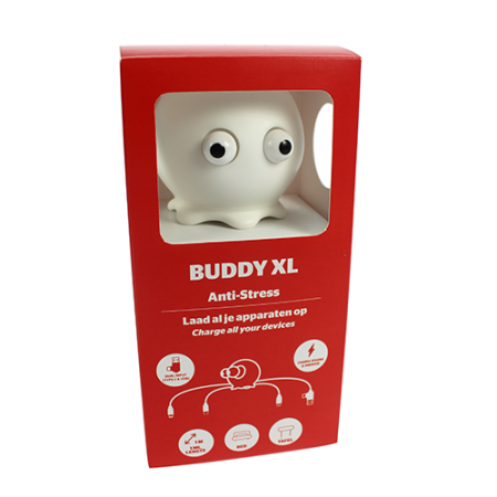 Buddy XL oplaadkabel in custom doosje