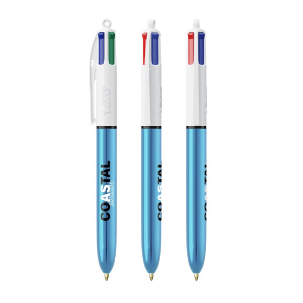 BIC® 4 Colours Shine balpen